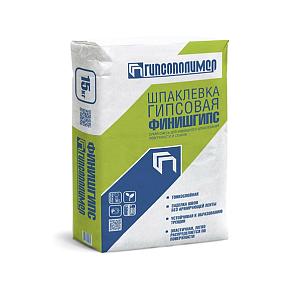 Шпатлевка гипсовая финишная Гипсополимер Финишгипс (15 кг)