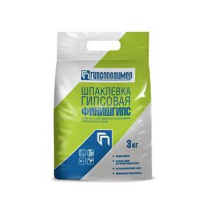 Шпатлевка гипсовая Гипсополимер ФинишГипс (3 кг)