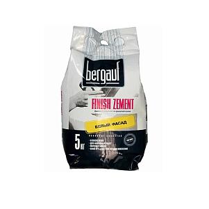 Смесь сухая шпаклевочная финишная на цементной основе BERGAUF Finish Zement (5 кг)