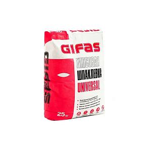 Шпатлевка гипсовая Gifas Universal (25 кг)