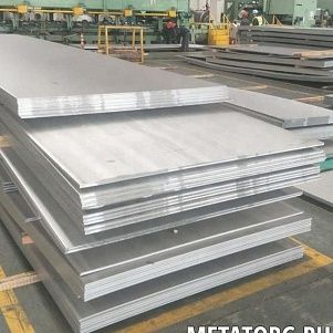 Плита нержавеющая 12Х18Н10Т 100х100х160 мм ГОСТ 7350-77 ГОСТ 5632-2014